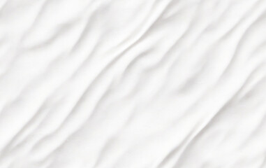Obraz premium white fabric texture, seamless subtle white glossy soft abstract wavy embossed texture isolated on white color background. Website, application, . Computer, laptop wallpaper. Design for landing