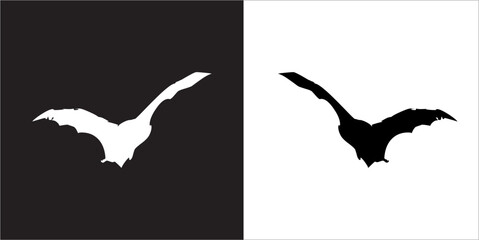  Illustration vector graphics of bat icon