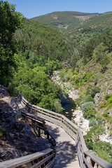 Arouca 516 suspension pedestrian bridge and Paiva walkways