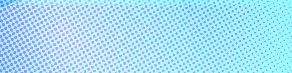 Panorama light blue  dots gradient backgrouind, Modern horizontal design suitable for Online web Ads, Posters, Banners, social media, covers, evetns and various design works