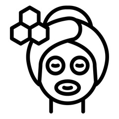 Honey Mask beauty skincare icon