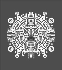 Aztec Tribal Vector