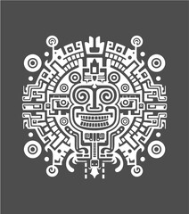 Aztec Tribal Vector