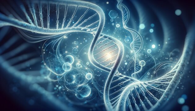 abstract DNA background