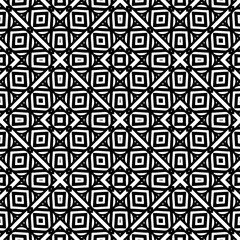 White background with black pattern. Seamless texture for fashion, textile design,  on wall paper, wrapping paper, fabrics and home decor. Simple repeat pattern.