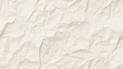 Obraz premium white crumpled paper background texture