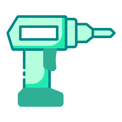 Electronic hand Drill icon