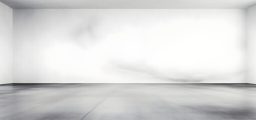background of an empty white wall in an empty room	