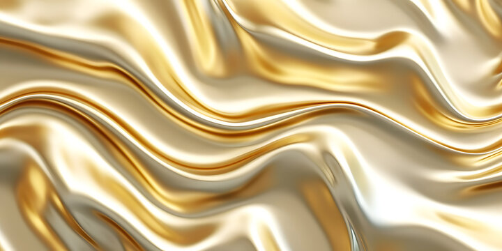 texture of golden abstract image with waves	