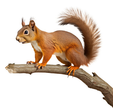 recommend clip art: Squirrel on Branch Isolated on Transparent Background
                    