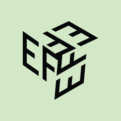 abstract or Arabic monogram ceramic motifs