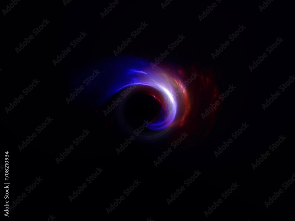 Wall mural science fiction wallpaper. beauty of deep space. colorful graphics for background, like water waves,