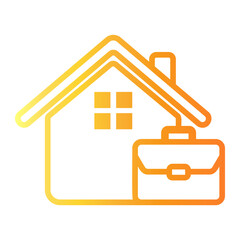 work from home icon