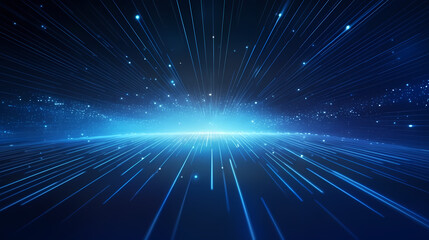 Future technology lines background and light effects, technological background material