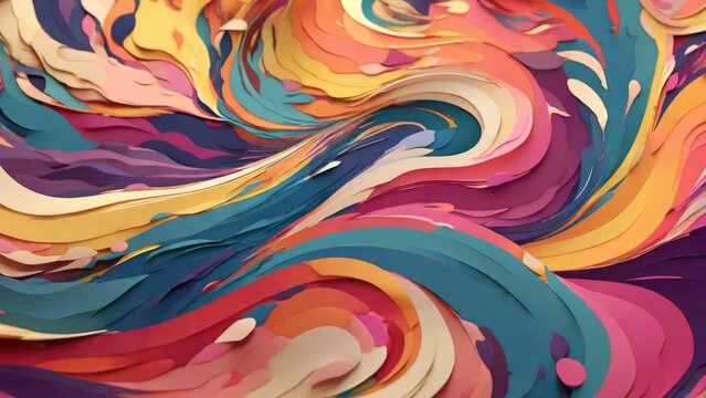 A stopmotion illustration of gears turning and connecting to form a brain, highlighting the intricate processes and connections within the brain that Psychology art concept