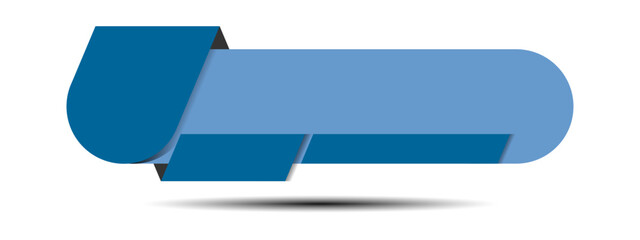 Obraz premium Simple Modern Lower Third In Blue For TV Shows, Streaming And Perfect For News