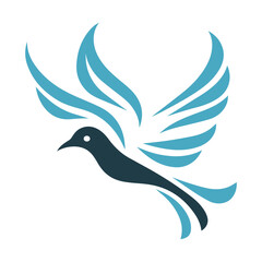 Bird Logo Design Vector Illustration