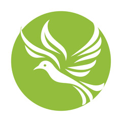 Bird Logo Design Vector Illustration