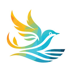 Bird Logo Design Vector Illustration