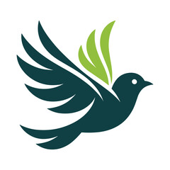 Bird Logo Design Vector Illustration