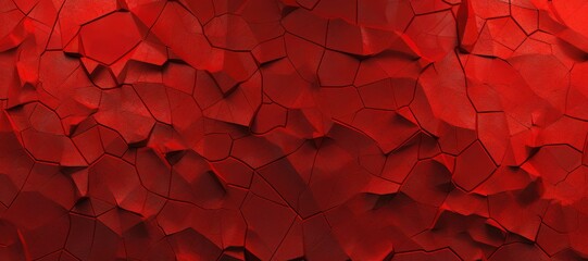 red cracked wall texture 9 - obrazy, fototapety, plakaty