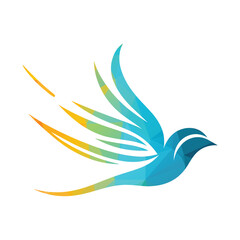 Bird Logo Design Vector Illustration
