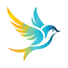 Bird Logo Design Vector Illustration