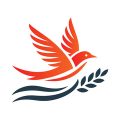 Bird Logo Design Vector Illustration