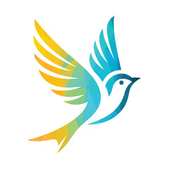 Bird Logo Design Vector Illustration
