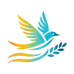 Bird Logo Design Vector Illustration