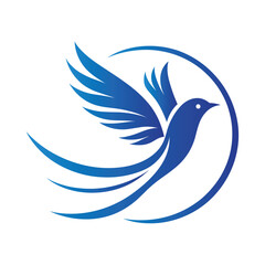 Bird Logo Design Vector Illustration