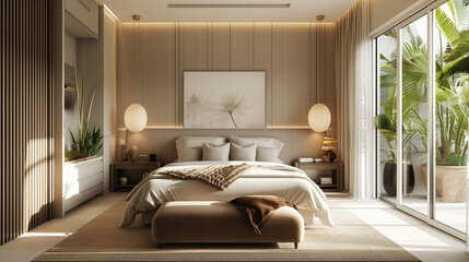  Tranquil Bedroom Oasis with Natural Light