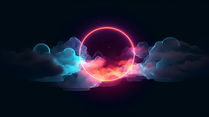 Future technology lines background, abstract future technology background
