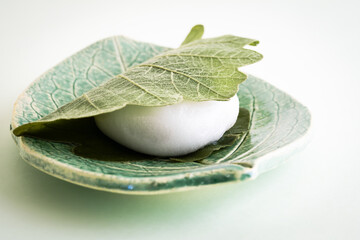 柏餅　かしわ餅　和菓子