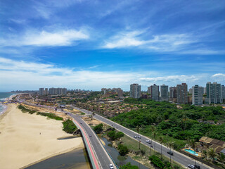 Obraz premium View of Jaguaribe Beach