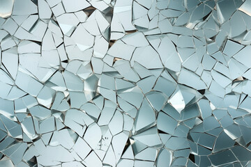 broken shattered glass mirror background wall texture pattern seamless wallpaper - Powered by Adobe