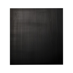 Black wooden background on transparent background