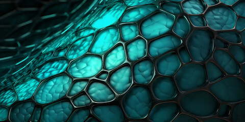 Detailed macro of reptile skin.AI Generative - obrazy, fototapety, plakaty