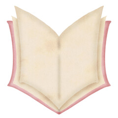 Enchanting Watercolor Book Lover Clipart Collection: Whimsical Art for Bibliophiles