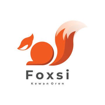 Fox Logo Gradient