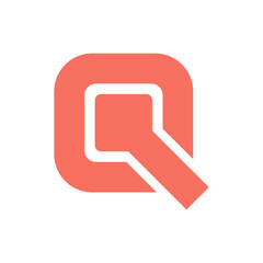 Monogram Q design vector logo. Monogram initial letter mark Q logo design. Monogram design vector logo. Monogram initial letter mark Q logo design. Simple Q monogram. Monogram Q design logo
