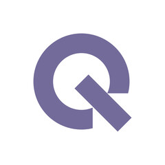 Monogram Q design vector logo. Monogram initial letter mark Q logo design. Monogram design vector logo. Monogram initial letter mark Q logo design. Simple Q monogram. Monogram Q design logo