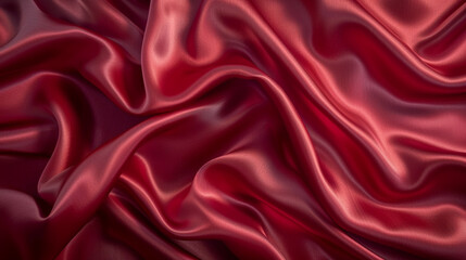 red silk background