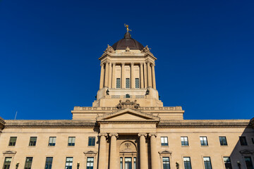 Manitoba Legislative Building in Winnipeg, Canada