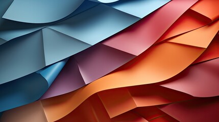 Obraz premium Abstract paper texture with a slight color gradient background.