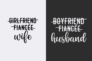 newly married t shirt design 