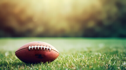 Super bowl background, american football banner