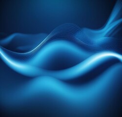 abstract blue wavy background