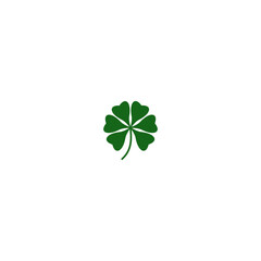 Six Leaves Clover Vector