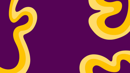 Obraz premium abstract background with yellow wave lines